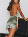 Sexy Green Spaghetti Strap Tight Open Back Popular Cheap Short Homecoming Dresses, EPT312