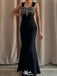 Formal Spaghetii Strap Mermaid Long Prom Dress Ideas, Evening Party Dresses,WGP1821