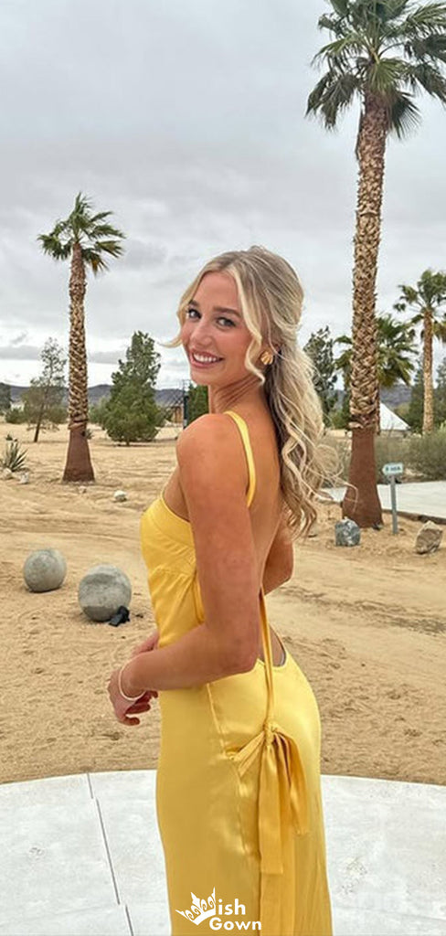 Elegant Backless Mermaid Long Prom Dress Ideas, Evening Party Dresses,WGP1222