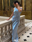 Elegant One-shoulder Unique Mermaid Long Prom Dress Ideas, Evening Party Dresses,WGP1247