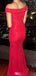Elegant Off-shoulder Mermaid Long Prom Dress Ideas, Evening Party Dresses,WGP1452