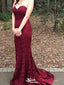 Gorgeous Sweetheart Strapless Mermaid Long Prom Dress Ideas, Evening Party Dresses,WGP1497