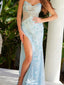 Gorgeous Strapless Mermaid Long Prom Dress Ideas, Evening Party Dresses,WGP1559