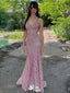 Gorgeous Spaghetti Strap V-neck Mermaid Long Prom Dress Ideas, Evening Party Dresses,WGP1574