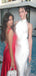 Sexy White Mermaid Halter Long  Backless Sleeveless Long Party Prom Dresses,Evening Dress Online, WGP734