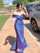 Gorgeous One-shoulder Mermaid Long Prom Dress Ideas, Evening Party Dresses,WGP1689