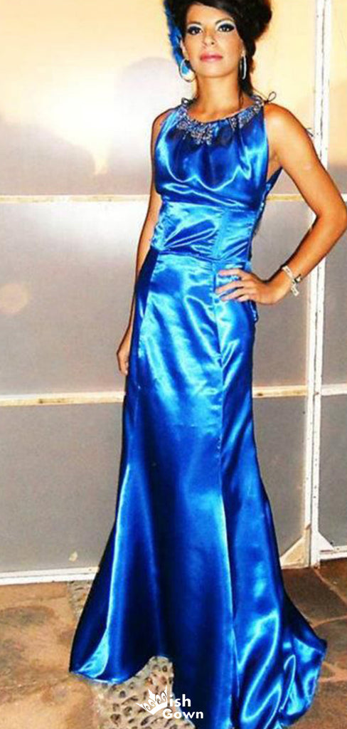 Elegant Jewel Mermaid Long Prom Dress Ideas, Evening Party Dresses,WGP1739