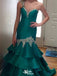 Elegant One-shoulder Mermaid Long Prom Dress Ideas, Evening Party Dresses,WGP1755