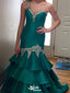 Elegant One-shoulder Mermaid Long Prom Dress Ideas, Evening Party Dresses,WGP1755