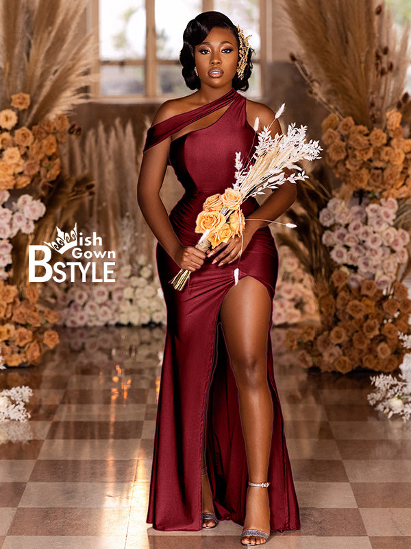 burgundy dress on dark skin Burgundy Dress Outfit Ideas Black Girl