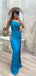 Chic One Shoulder Ruched Satin Prom Dress with Crystal Trim,WGP2159