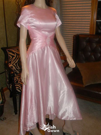 Casual Short Sleeves A-line Long Prom Dress Ideas, Evening Party Dresses,WGP1783