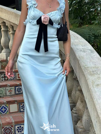 Elegant Spaghetii Strap Mermaid Long Prom Dress Ideas, Evening Party Dresses,WGP1840