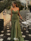 Unique Green Sweetheart Mermaid Long Prom Dress Ideas, Evening Party Dresses,WGP1851