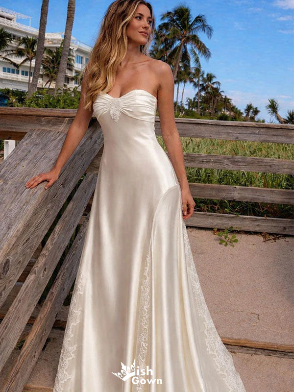 Elegant White Sweetheart Mermaid Long Prom Dress Ideas, Evening Party Wish Gown Elegant White Sweetheart Mermaid Long Prom Dress Ideas, Evening Party Wish Gown