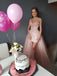 Sparkly Pink Sweetheart A-Line Long Prom Dress Ideas, Evening Party Dresses,WGP1835