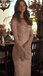 Shiny Gold Long Sleeve Mermaid Lace Applique Long Prom Dress Ideas, Evening Party Dresses,WGP1686