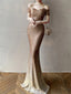 Elegant Sweetheart Mermaid Off Shoulder Sequins Long Formal Prom Gowns,Evening Dresses,WGP313