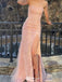 Elegant Straight Across Strapless Mermaid Long Prom Dress Ideas, Evening Party Dresses,WGP1404