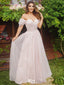 Gorgeous A-Line Sweetheart Off Shoulder Long Formal Prom Dresses,Evening Gowns,WGP369