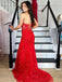 Gorgerous Red Sweetheart Mermaid Popular Long Evening Dresses, Formal Dresses, Birthday Party, WGP626