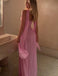 Sexy Pink Sweetheart A-Line Long Prom Dress Ideas, Evening Party Dresses,WGP1619