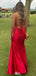Elegant Spaghetti Strap Sweetheart Mermaid Long Prom Dress Ideas, Evening Party Dresses,WGP1523