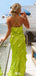 Popular Spaghetti Strap V-neck Sheath Long Prom Dress Ideas, Evening Party Dresses,WGP1158