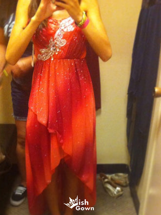 Sexy Strapless A-line Short Mini Homecoming Dress,EPT463