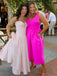 Elegant Pink A-Line Sweetheart Long Sleeveless Long Party Prom Dresses,Evening Dress Online, WGP741