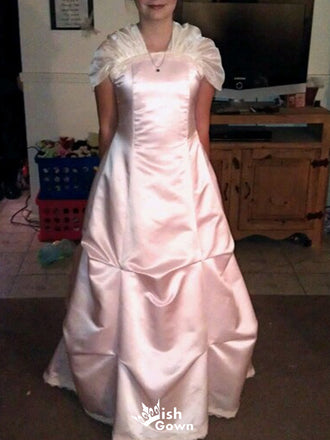 Formal Pink A-line Long Prom Dress Ideas, Evening Party Dresses,WGP1680