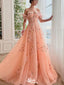 Gorgeous A-Line Off Shoulder Appliques Long Formal Prom Dresses,Evening Gowns,WGP338