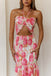 Elegant Pink Halter Strap Mermiad Long Prom Dress Ideas, Evening Party Dresses,WGP1648