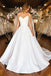 Elegant White Strapless With Train Popular Bridal Long Wedding Dresses, WDH118