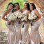 Sexy Mermaid One Shoulder Popular Cheap Maxi Long Wedding Guest Bridesmaid Dresses,WGM237