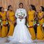 Unique Mermaid Straps Sleeveless Popular Cheap Maxi Long Wedding Guest Bridesmaid Dresses,WGM242