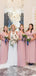 Elegant A-Line V Neck Cap Shoulder Popular Cheap Maxi Long Wedding Guest Bridesmaid Dresses,WGM226