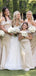 Elegant Mermaid Off Shoulder Popular Cheap Maxi Long Wedding Guest Bridesmaid Dresses,WGM245