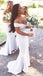 Mismatched Pink Mermaid Cheap Maxi Long Wedding Guest Bridesmaid Dresses,WGM206