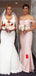 Mismatched Pink Mermaid Maxi Long Wedding Guest Bridesmaid Dresses, WGM169