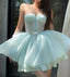 Elegant Blue Sweetheart A-Line Short Homecoming Dresses For Birthday Party, EPT712
