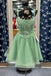 Gorgeous A-Line Spaghetti Straps Applique Sequin Short Homecoming Dresses, EPT128