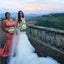 Elegant Mermaid Cheap Maxi Long Wedding Guest Bridesmaid Dresses, WGM172