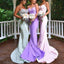 New Arrival Online Sexy Mermaid Backless Spaghetti Strap Sweet Heart Lace Long Bridesmaid Dresses, WG119