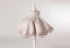 Dusty Pink Satin Tulle Zip Up Flower Girl Dresses, Lovely Little Girl Dresses with Flower Bow, FG030 - Wish Gown