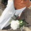 Simple Cheap Spaghetti Strap Chiffon Beach Long Cheap Bridesmaid Dresses, WG487
