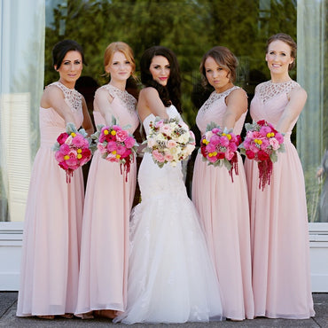 Matchimony Multiway Long Convertible Bridesmaid Made In And Chiffon Over 12  Different Styles Dress - June Bridals