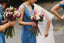 Blue Jersey Mismatched Long Charming Wedding Bridesmaid Dresses, WG341 - Wish Gown