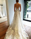 Gorgeous Ivory Charming Affordable Long Brides Wedding Dresses, WG651 - Wish Gown