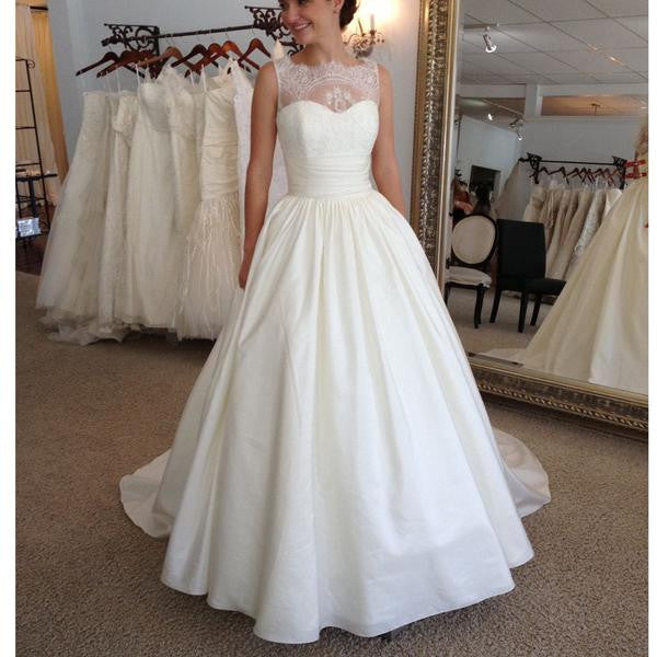 Most Popular Elegant Charming Long Brides Wedding Dresses, WG666